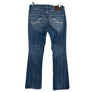Big Star Maddie Mid Rise Fit Bootcut Western Stretch SZ 30 Tall Jeans